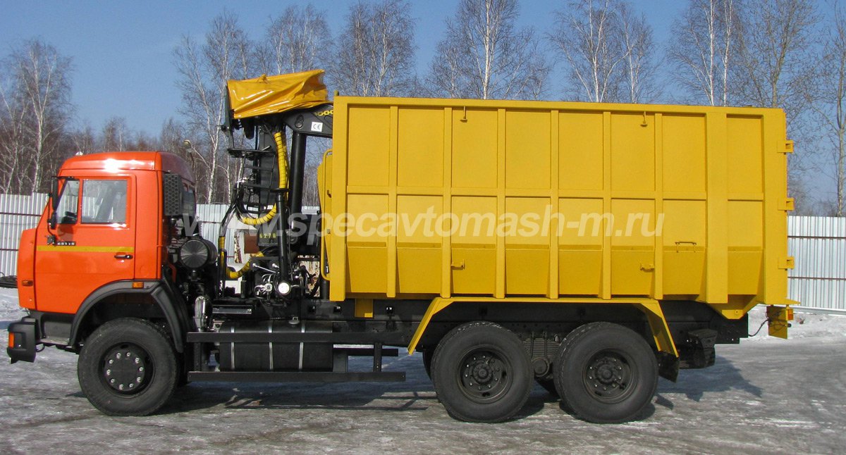 Камаз 65115 Желтый